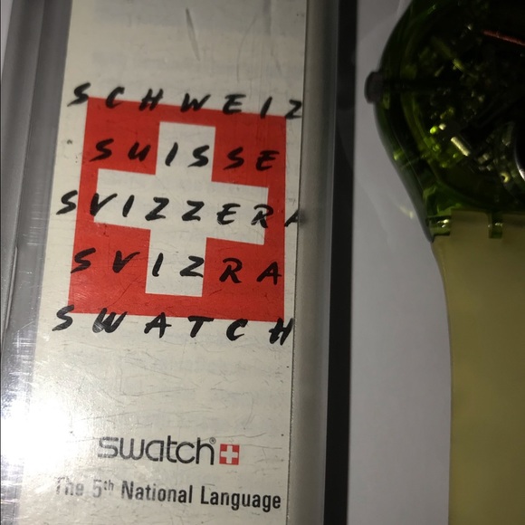 1991 SWATCH WATCH Fläck GZ 117 - Picture 8 of 8